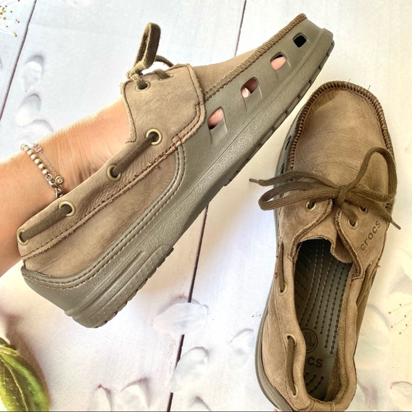 Crocs Unisex Cove Sport Loafer/moccasins deck/garden shoe w SPERRY vibe 🍃✨ - Picture 7 of 12